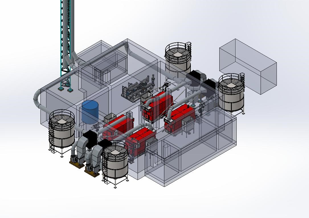 Реконструкция существующих городских газовых отопительных котельных на ТМ-2000