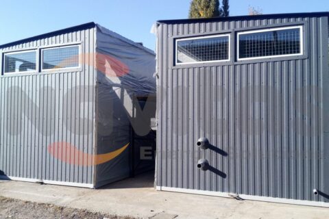 Твердотопливная модульная котельная КУМ-Вт0.5 на базе котлов ARDENZ