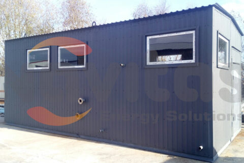 Модульная котельная КУМ.Р-Вт0.3-ГВП0.16